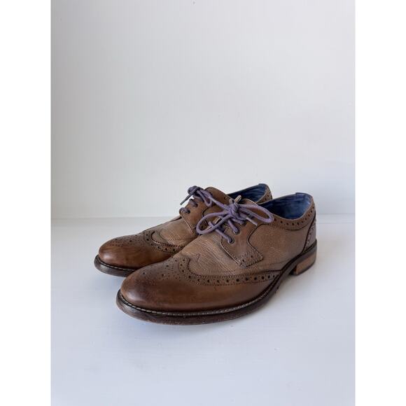 Ted Baker London MFS-CADDE Leather Dress Shoes Men\'s Size US 9.5 Made in Italy main image 11